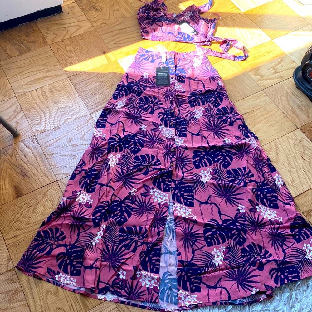 ModCloth x Collectif Maxi Skirt & Halter Top